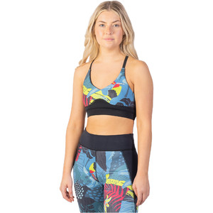 Gul Womens Luna7 SUP Bra LA0303-C1 - Tropical / Black